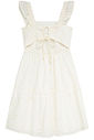 Vestido em laise 100% algodão 93687 Kukiê Infantil Menina Vestido em laise 100% algodão 93687 Kukiê Infantil Menina