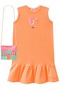 Vestido em canelado. (Acompanha bolsa) 98969 Kukiê Infantil Menina Vestido em canelado. (Acompanha bolsa) 98969 Kukiê Infantil Menina