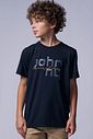 Camiseta em malha modal com elastano 96026 Johnny Fox Teen Menino