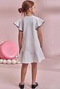 Vestido em molecotton 96516 Kukiê Infantil Menina Vestido em molecotton 96516 Kukiê Infantil Menina
