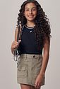Regata em canelado liz 98023 Lilimoon Teen Menina