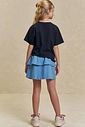 Camiseta comfy em meia malha 95059 Lilimoon Teen Menina Camiseta comfy em meia malha 95059 Lilimoon Teen Menina