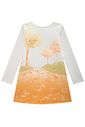 Vestido em fly tech 89163 Infanti Infantil Menina