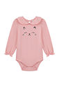 Body em cotton 90603 Kukiê Bebê Menina Body em cotton 90603 Kukiê Bebê Menina