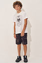 Camiseta em meia malha 97792 Johnny Fox Teen Menino Camiseta em meia malha 97792 Johnny Fox Teen Menino