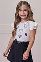 Blusa em cotton 98985 Infanti Infantil Menina Blusa em cotton 98985 Infanti Infantil Menina