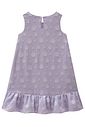 Vestido em chiffon flores 99393 Kukiê Infantil Menina
