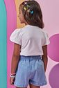Blusa em meia malha 98039 Kukiê Infantil Menina