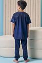 Conjunto de pijama com camiseta e calça em malha power 97068 LucBoo Infantil Menino Conjunto de pijama com camiseta e calça em malha power 97068 LucBoo Infantil Menino