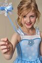 Fantasia de princesa do gelo em fly tech e organza brilho. Acompanha varinha 97390 Infanti Infantil Menina Fantasia de princesa do gelo em fly tech e organza brilho. Acompanha varinha 97390 Infanti Infantil Menina