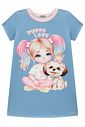 Vestido em molecotton 97944 Infanti Infantil Menina Vestido em molecotton 97944 Infanti Infantil Menina
