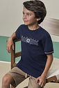Camiseta em meia malha 98427 LucBoo Infantil Menino