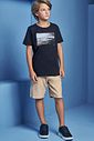 Camiseta em meia malha 98659 Johnny Fox Teen Menino Camiseta em meia malha 98659 Johnny Fox Teen Menino