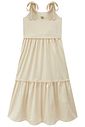 Vestido midi em linho santorini 99451 Lilimoon Teen Menina Vestido midi em linho santorini 99451 Lilimoon Teen Menina