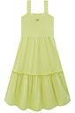 Vestido midi em meia malha 92745 Lilimoon Teen Menina