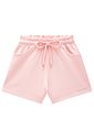 Shorts em moletom sem pelúcia 94374 Infanti Infantil Menina