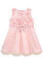 Vestido em tule bordado flores 99139 Kukiê Bebê Menina Vestido em tule bordado flores 99139 Kukiê Bebê Menina