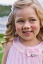 Vestido em tule com elastano 97160 Infanti Infantil Menina