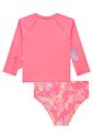 Conjunto de blusa e calcinha em malha UV dry com proteção UV 50+ 98426 Infanti Infantil Menina Conjunto de blusa e calcinha em malha UV dry com proteção UV 50+ 98426 Infanti Infantil Menina