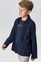 Jaqueta em flanela melange 90961 Johnny Fox Teen Menino