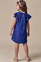 Vestido em blend de linho 93281 Infanti Infantil Menina Vestido em blend de linho 93281 Infanti Infantil Menina