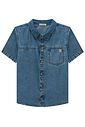 Camisa em jeans teca 99377 LucBoo Infantil Menino Camisa em jeans teca 99377 LucBoo Infantil Menino