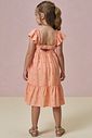 Vestido em linho bordado corações 96650 Infanti Infantil Menina Vestido em linho bordado corações 96650 Infanti Infantil Menina