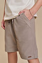 Bermuda em linho santorine com elastano 93374 Johnny Fox Teen Menino