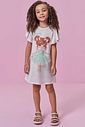 Vestido em molecotton 98843 Kukiê Infantil Menina