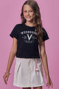 Blusa em meia malha 97937 Vic Teen Menina
