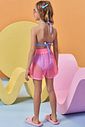 Shorts saída de praia em tela fashion 95550 Kukiê Infantil Menina Shorts saída de praia em tela fashion 95550 Kukiê Infantil Menina