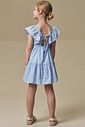 Vestido em tricoline maquinetado 96669 Infanti Infantil Menina