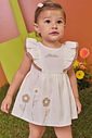 Vestbody em linho deluxe 98756 Kukiê Bebê Menina Vestbody em linho deluxe 98756 Kukiê Bebê Menina