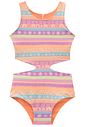 Maiô reversível em malha UV dry com proteção UV 50+ 95925 Infanti Infantil Menina Maiô reversível em malha UV dry com proteção UV 50+ 95925 Infanti Infantil Menina