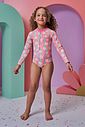 Maiô em malha UV dry com proteção UV 50+ 95674 Infanti Infantil Menina Maiô em malha UV dry com proteção UV 50+ 95674 Infanti Infantil Menina