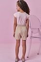 Conjunto de blusa em cotton e short saia em sarja com elastano 99210 Kukiê Infantil Menina Conjunto de blusa em cotton e short saia em sarja com elastano 99210 Kukiê Infantil Menina