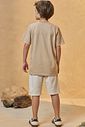 Bermuda em linho santorine com elastano 95153 Johnny Fox Teen Menino Bermuda em linho santorine com elastano 95153 Johnny Fox Teen Menino