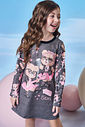 Vestido em termoskin peluciado 89569 Kukiê Infantil Menina Vestido em termoskin peluciado 89569 Kukiê Infantil Menina
