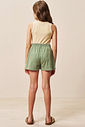 Shorts em sarja com elastano 94609 Vic Teen Menina Shorts em sarja com elastano 94609 Vic Teen Menina