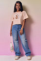 Blusa em meia malha 94584 Vic Teen Menina