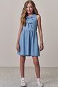Vestido em jeans teca 98981 Lilimoon Teen Menina