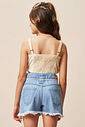 Shorts em jeans 94388 Vic Teen Menina Shorts em jeans 94388 Vic Teen Menina
