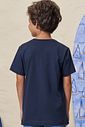 Camiseta em meia malha 99270 LucBoo Infantil Menino
