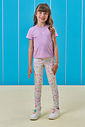 Calça legging em molecotton 95964 Kukiê Infantil Menina