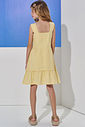 Vestido em linho com elastano 98874 Vic Teen Menina Vestido em linho com elastano 98874 Vic Teen Menina
