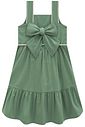 Vestido em linho com elastano 97542 Infanti Infantil Menina Vestido em linho com elastano 97542 Infanti Infantil Menina