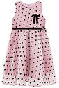 Vestido em chiffon corações 96568 Kukiê Infantil Menina