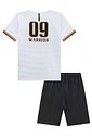Conjunto de camiseta em malha dry sport e bermuda em nylon super soft com elastano 96733 LucBoo Infantil Menino