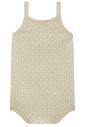 Romper em tricot 100% algodão 97550 Infanti Bebê Menina Romper em tricot 100% algodão 97550 Infanti Bebê Menina