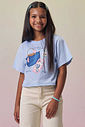 Blusa em meia malha 94588 Vic Teen Menina Blusa em meia malha 94588 Vic Teen Menina